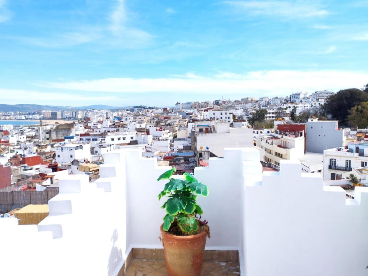 Maison Medina, Terrasse Panoramique, Vue Mer タンジェ エクステリア 写真